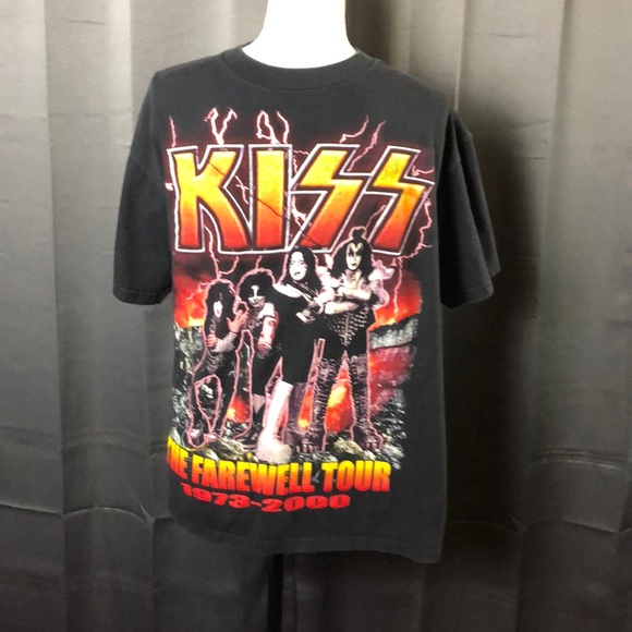 kiss farewell tour t shirts